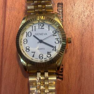 Geneva Women's Gold Watch